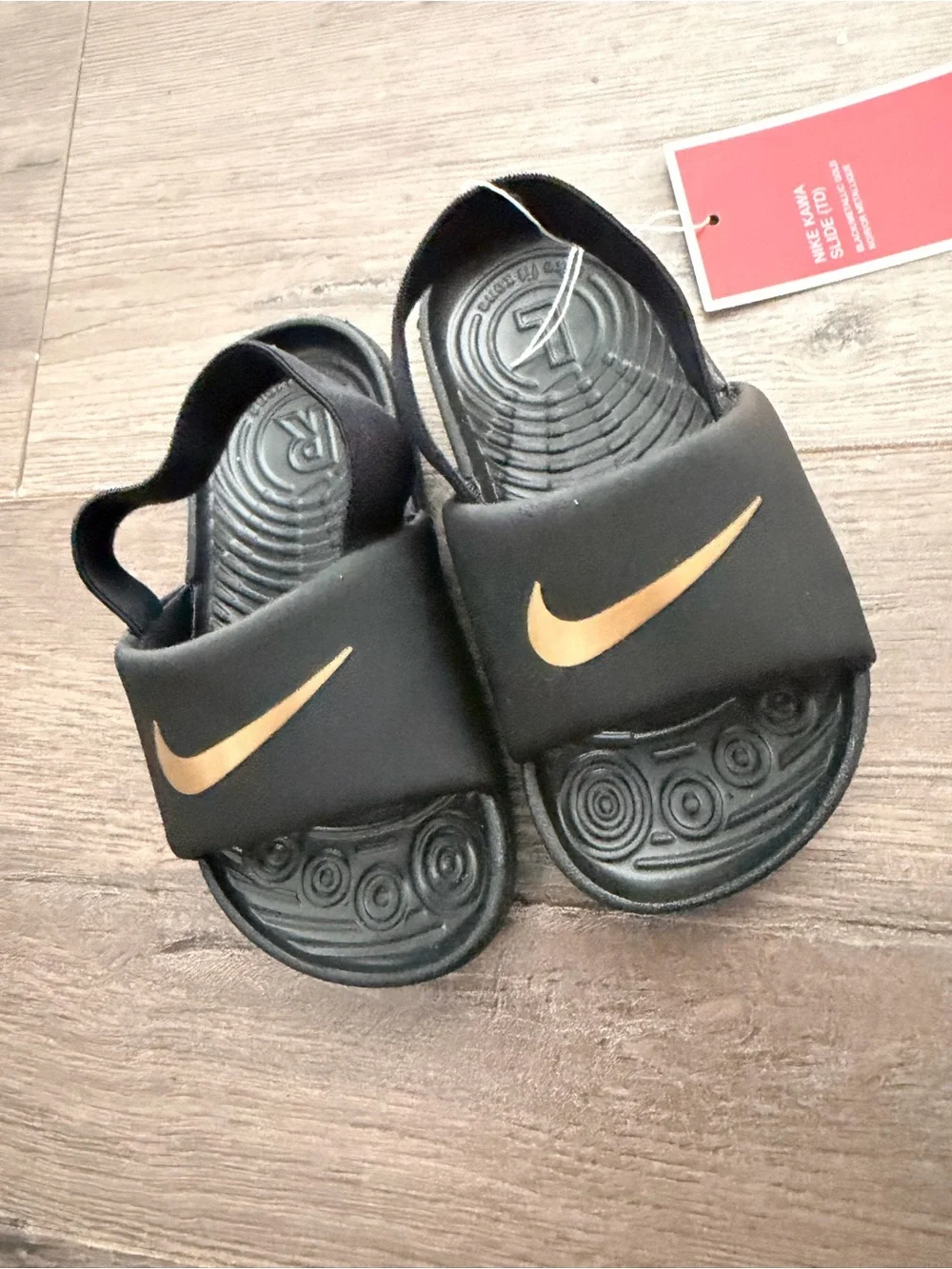 Kids Nike Kawa Slide Sandals Size 7C